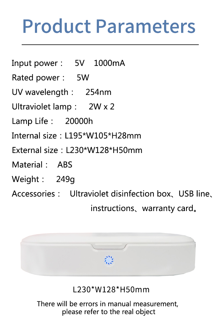 Multipurpose Ultraviolet Commercial Handheld UV Sterilizer - 1