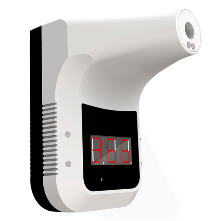 Wallmount K9 IR thermometer scanner
