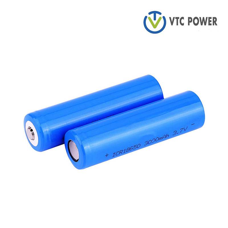 3.7V 18650 3000mAh Rechargeable Battery Lithium Ion