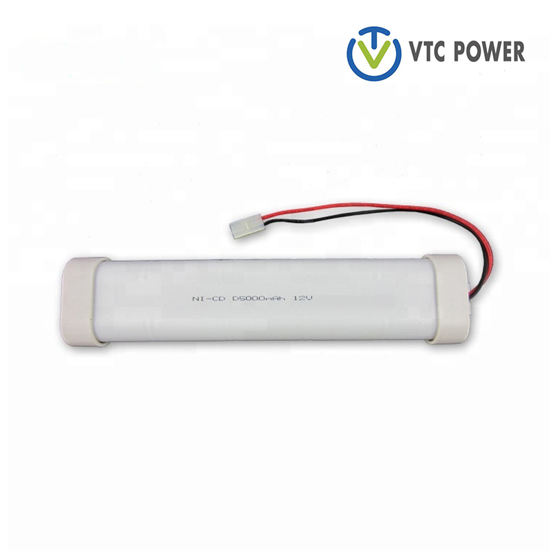 12v 5000mAh Rechargeable Nicd Battery Pack
