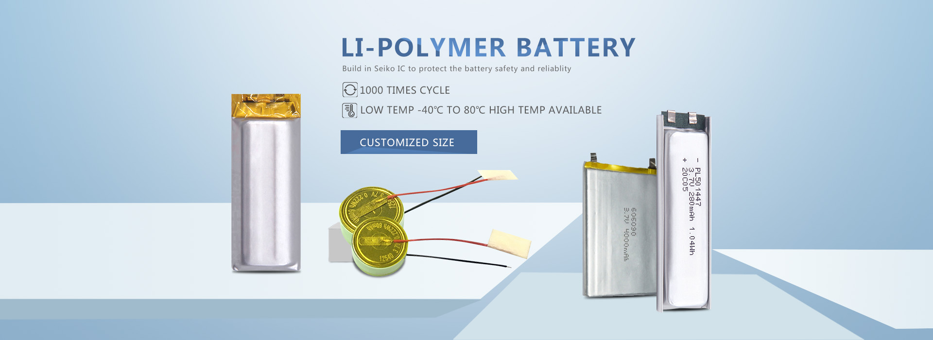 Lithium-ion Polymer (LiPo) Battery Manufacturer