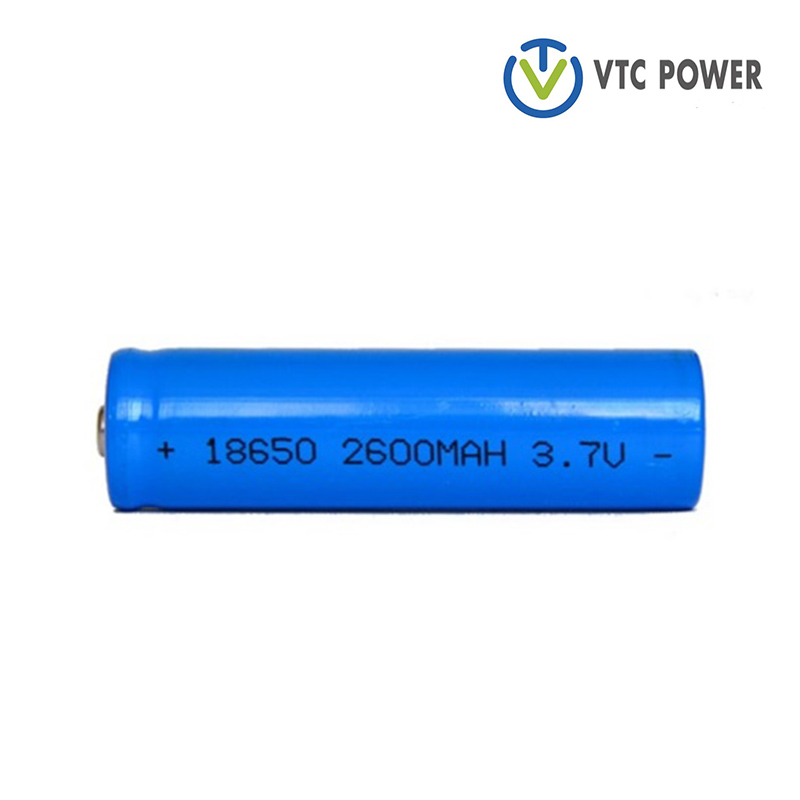 3,7V 18650 2600mAh Li-ion batteri