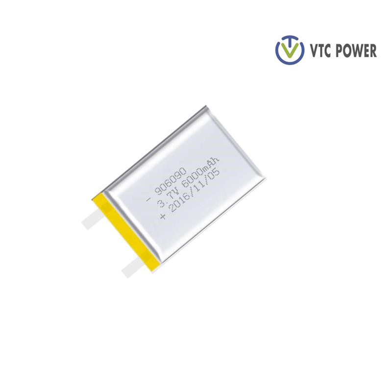 batería del polímero de litio de 3.7v 6000mah