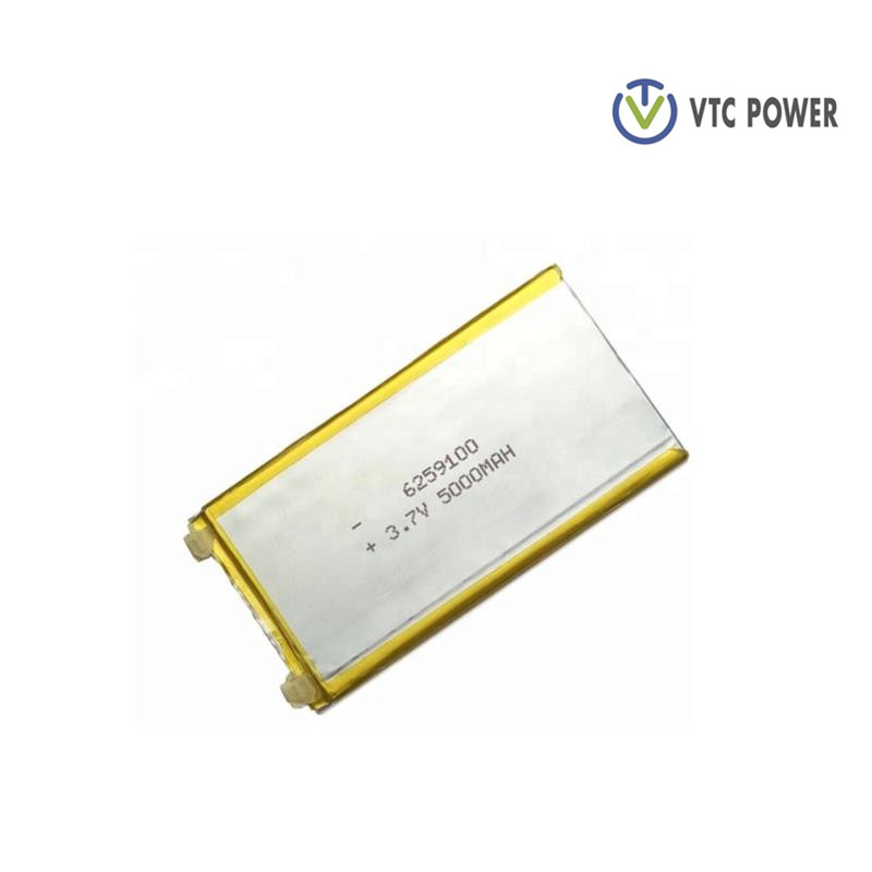 3.7v Li-ion Polymer Battery 5000mah