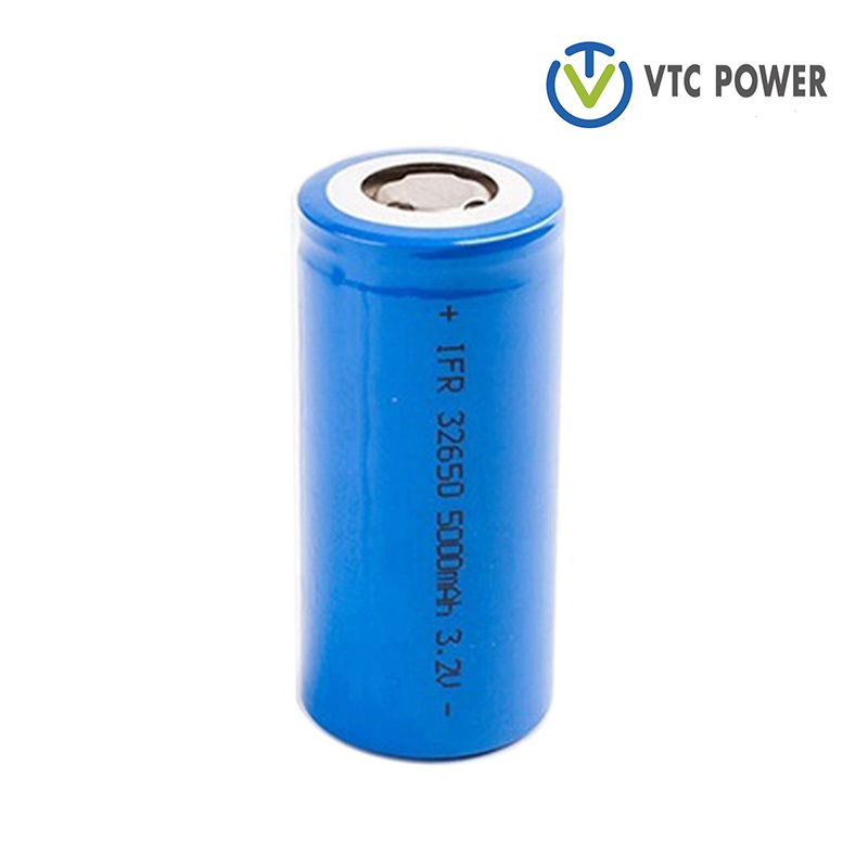 3.2V IFR32650 5ah litio burdin fosfato bateria