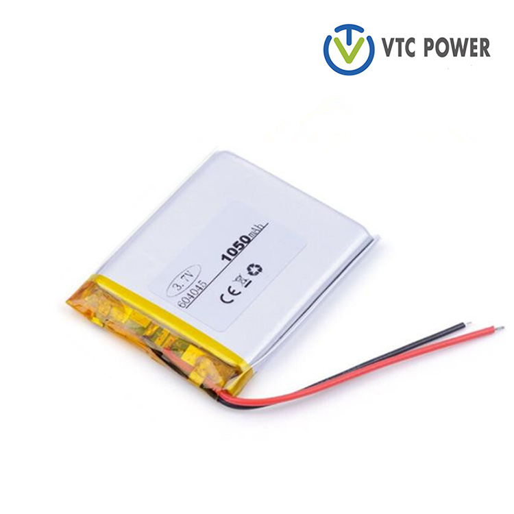 604045 1050mah 3.7V Lithium Polymer Rechargeable Battery For GPS Tablet PC Digital Products Toys PDA Tools