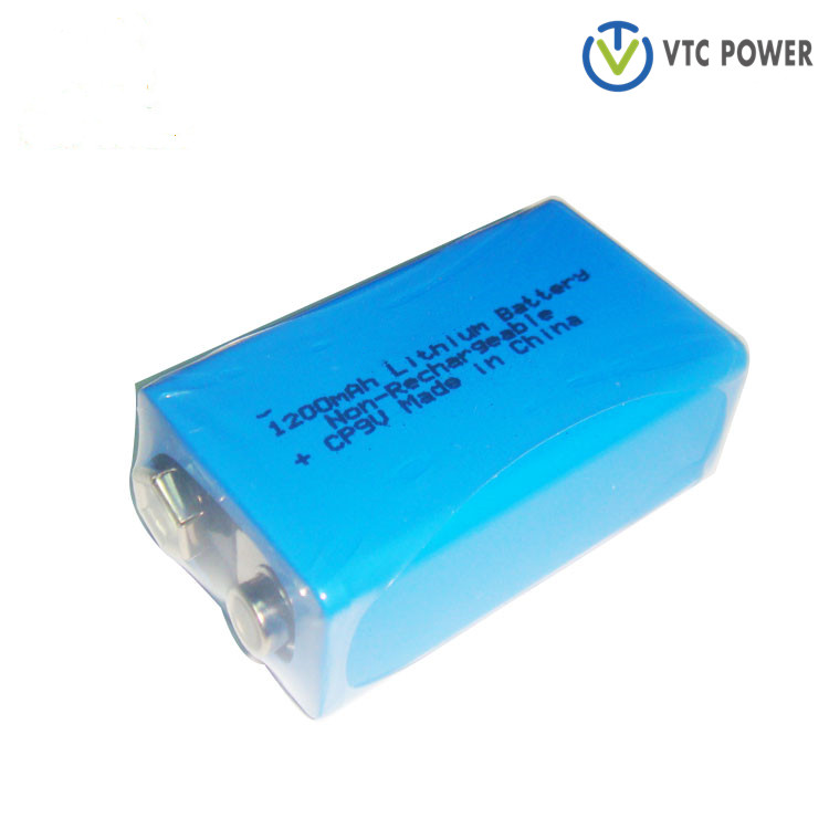 Baterai Lithium CP9V 9v 1200mah Untuk Pengukur Energi, Multimeter, Meteran Air, Meteran Gas