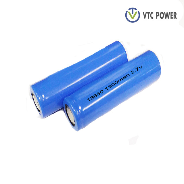 Batterie rechargeable Li-ion 18650 1300mah 3.7v