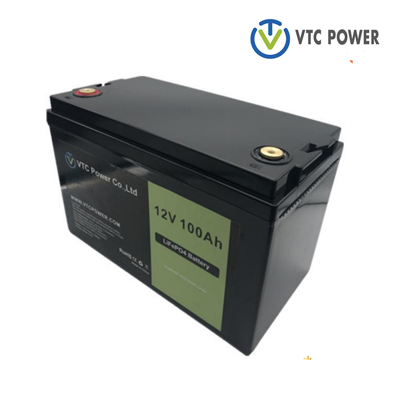 Solar litiumbatteri 12v 100ah