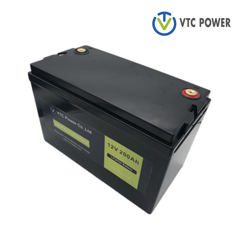 12V 200Ah Lifepo4 batteripaket UPS-batteri