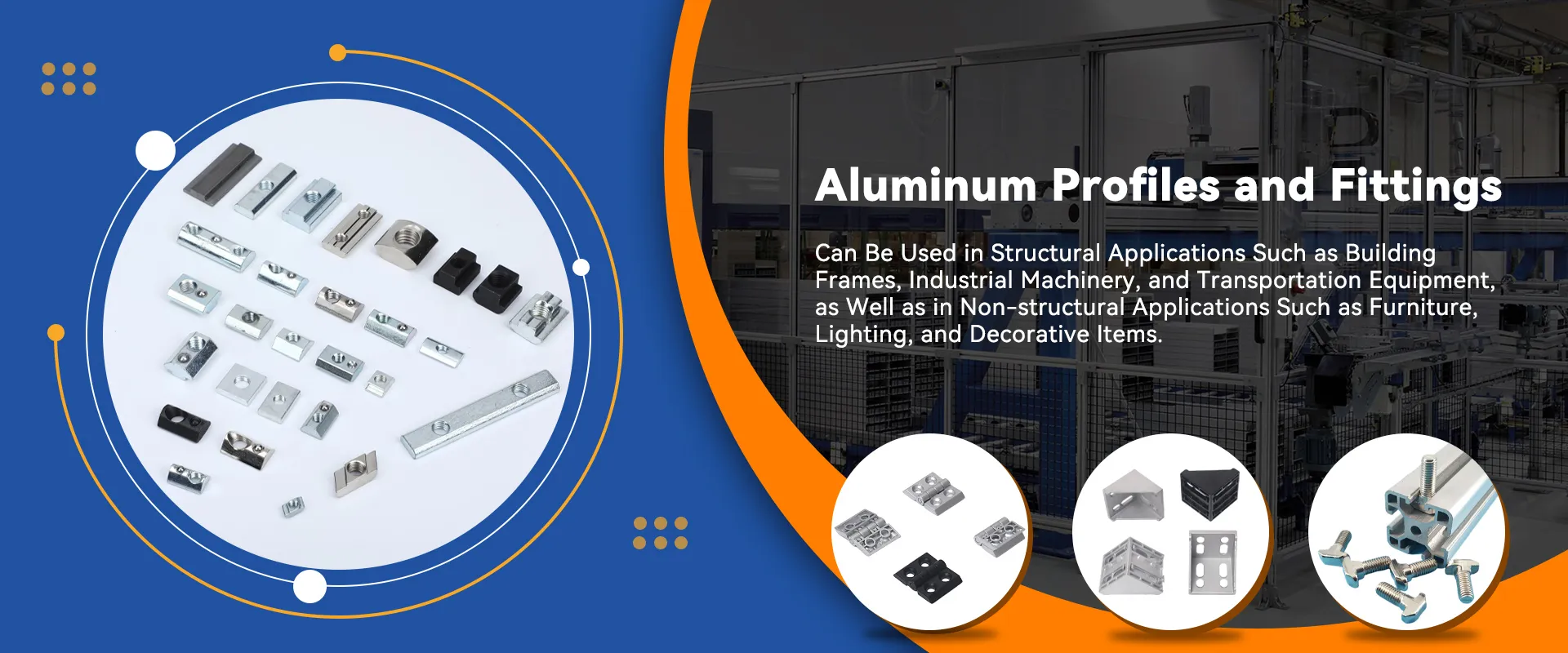 Fabrik til profiler og beslag i aluminium