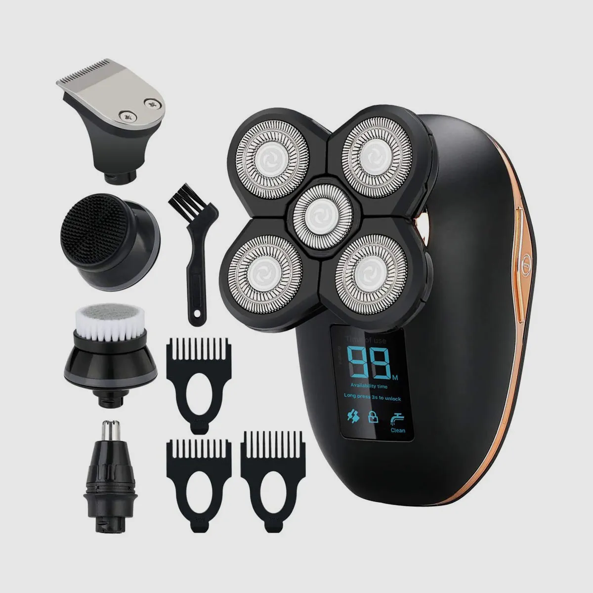 5 in 1 Electric Mens Shaver Razor