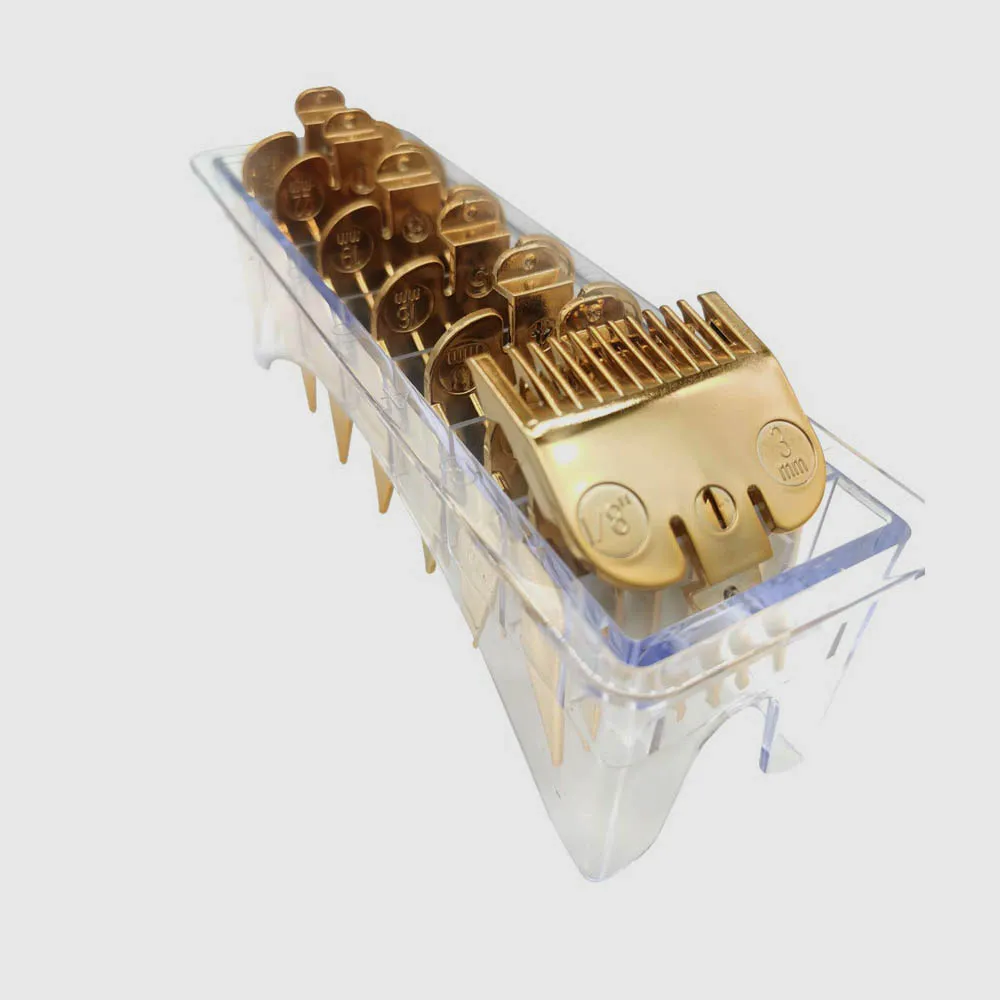 Gold Hair Clipper Guide Combs