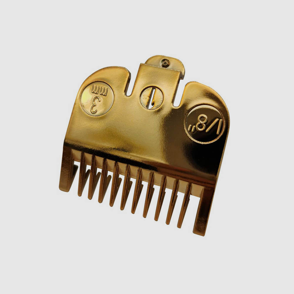 Gold Hair Clipper Guide Combs - 5