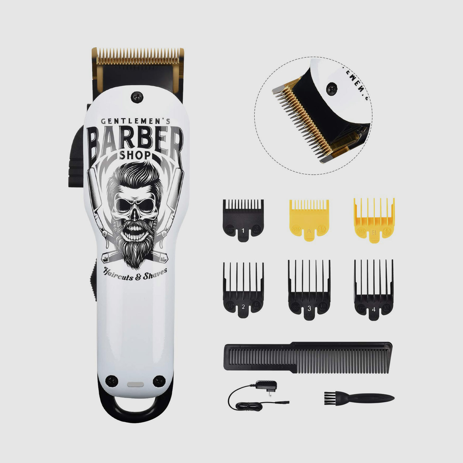 /professional-cordless-haircut-kit-rechargeable-2000mah-with-6-guide-combs.html