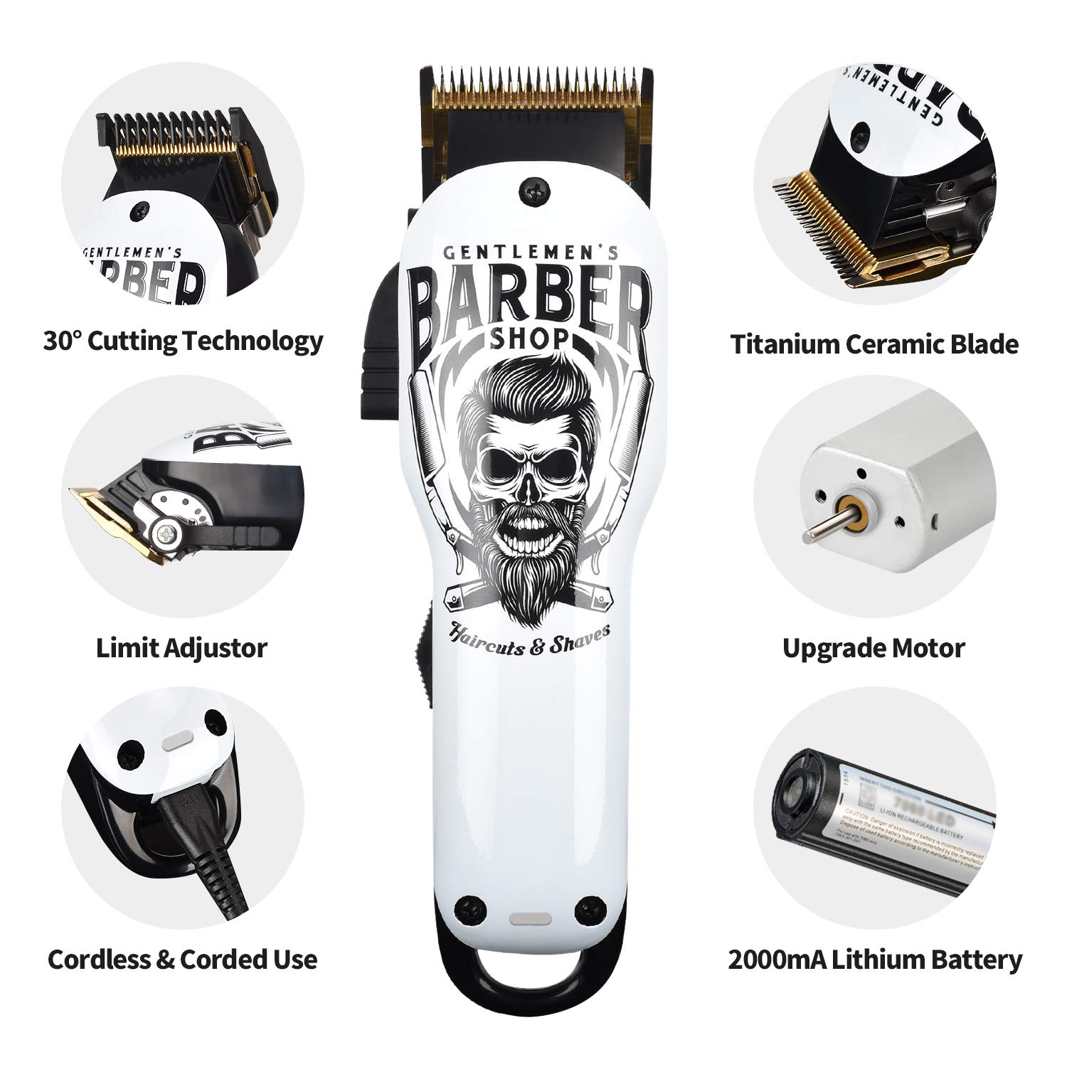 /professional-cordless-haircut-kit-rechargeable-2000mah-with-6-guide-combs.html