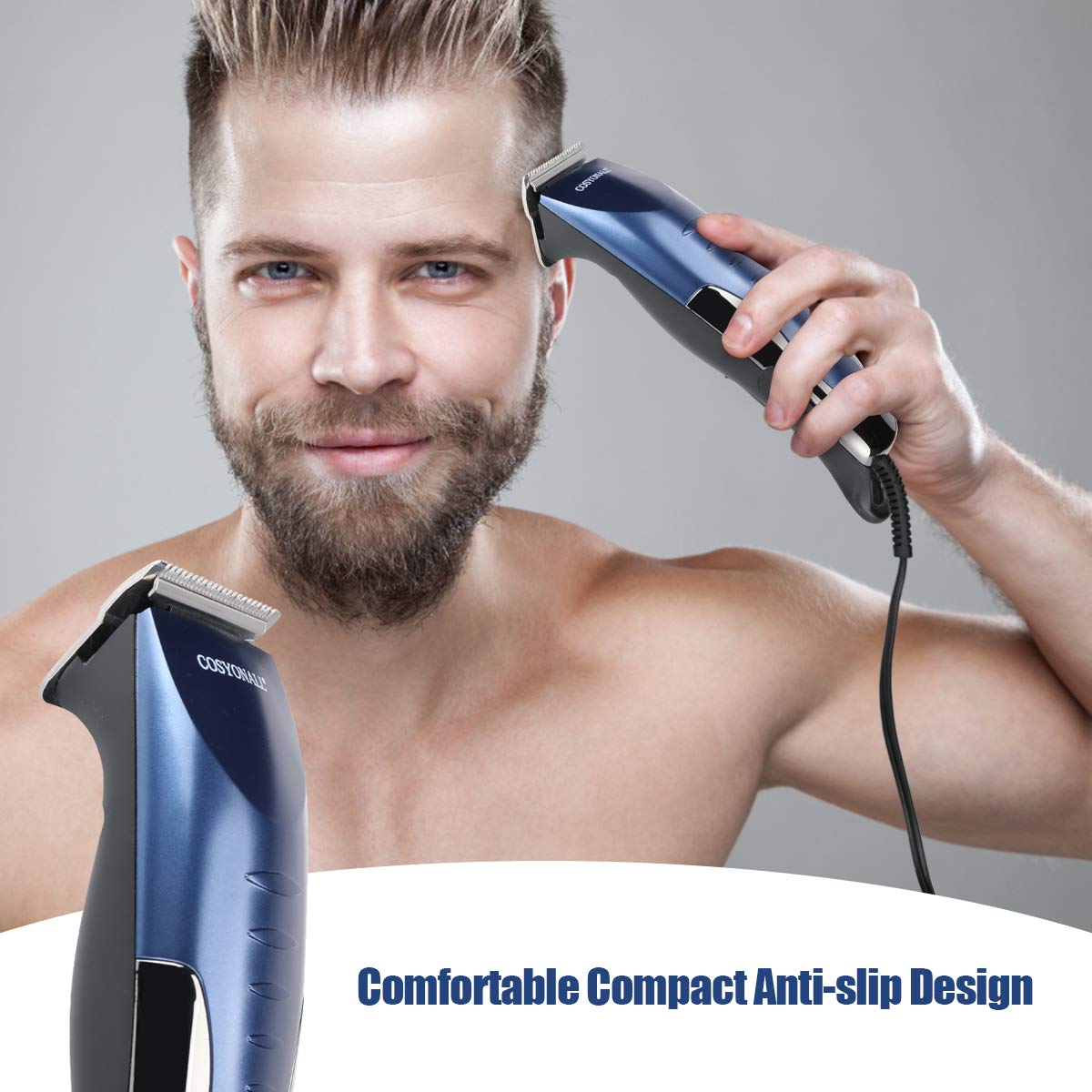 Pro Corded Hair Trimmer Cutting Kit - 5