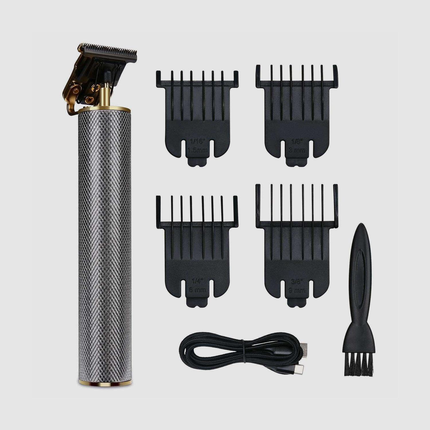 Pro Li Outliner Grooming Kit عن كثب T-Blade Zero Gapped Detail Detail ماكينة حلاقة الذقن - 0 