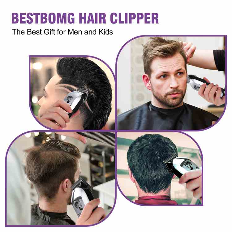 Professional Cordless Hair Clipper for Men - 4