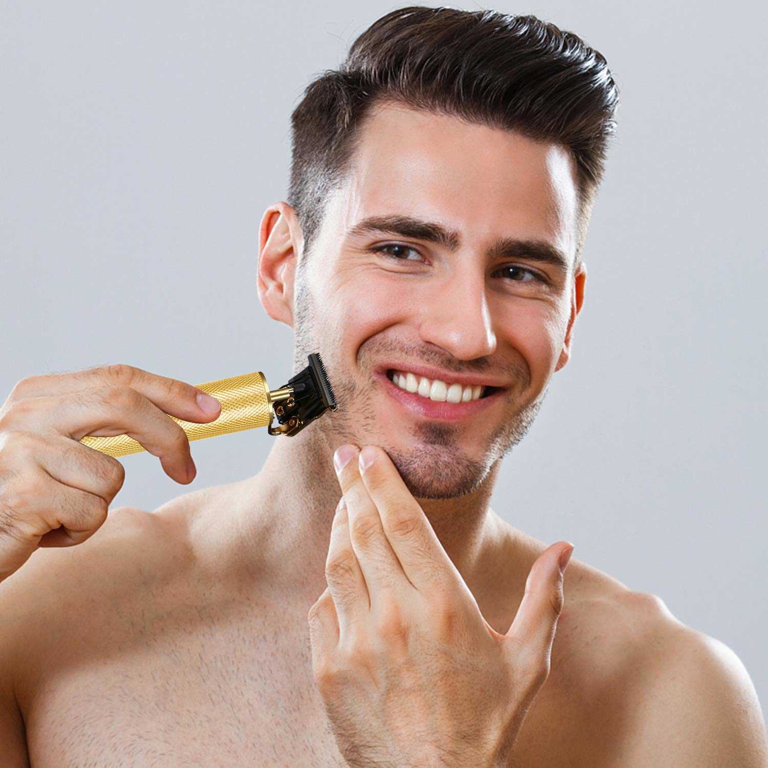 ناخن مو حرفه ای برای مردان بستن برش تیغه صفر بسته شده - 6 