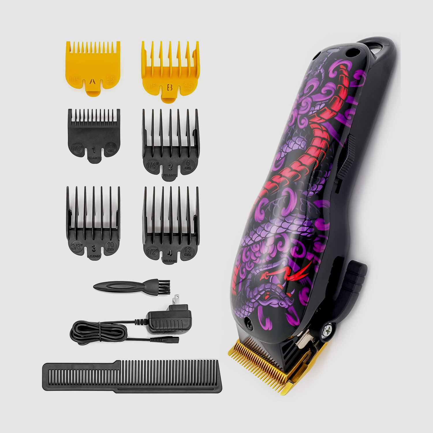 Professional Hair Clippers Cutting Kit 2000mA