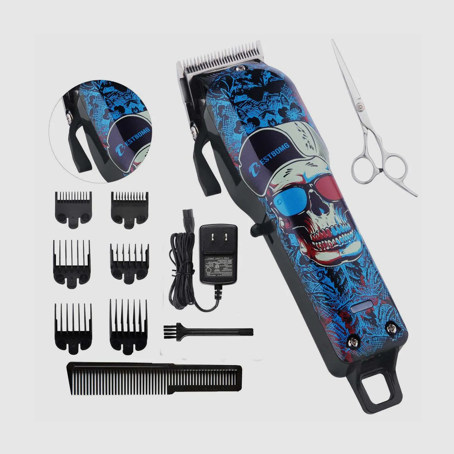 Set Cutting Rambut Profesional kanthi Taper Lever