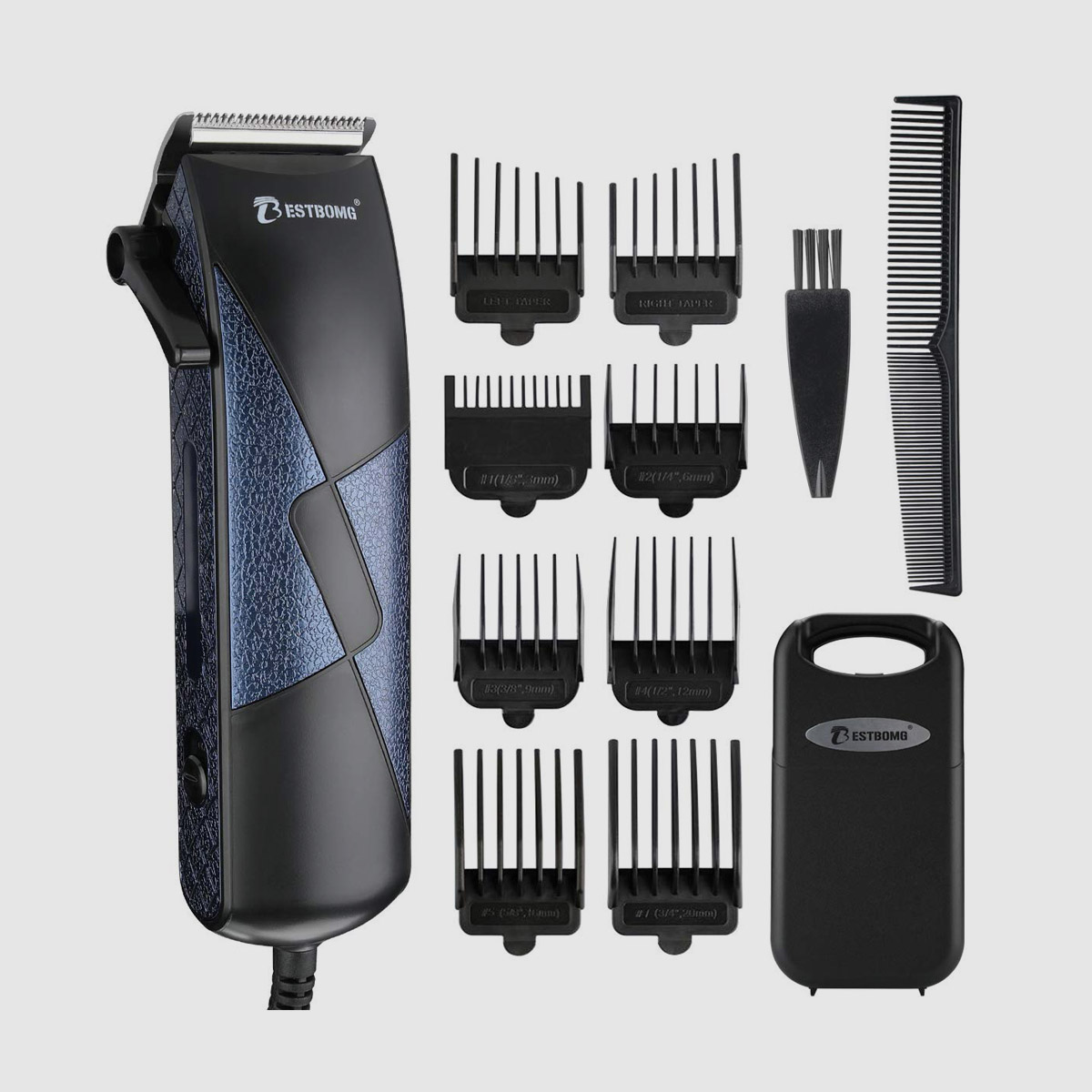 Professional Hair Trimmer Grooming Kit para sa Mga Lalaki