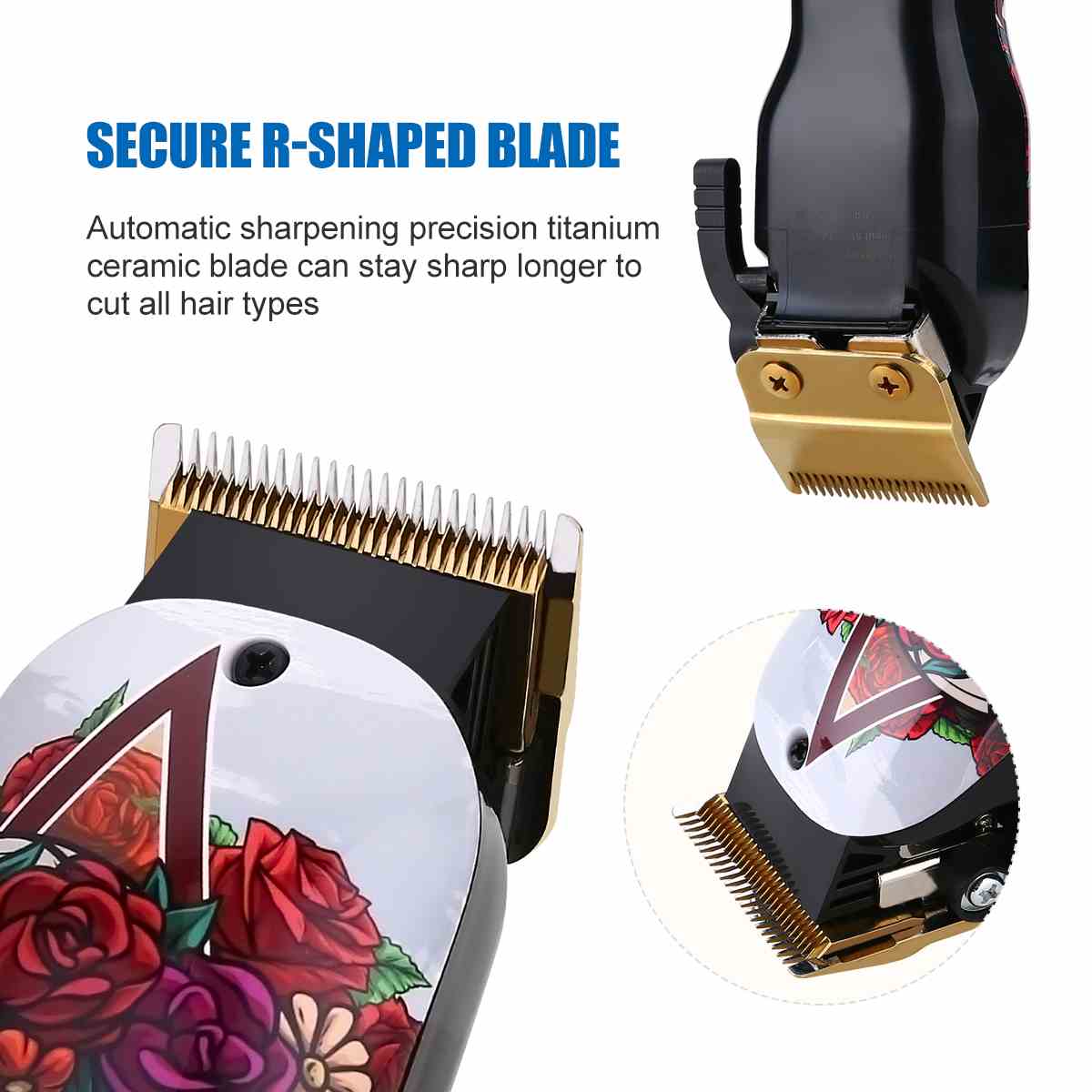 Wireless Hair Grooming Trimmers Set - 2