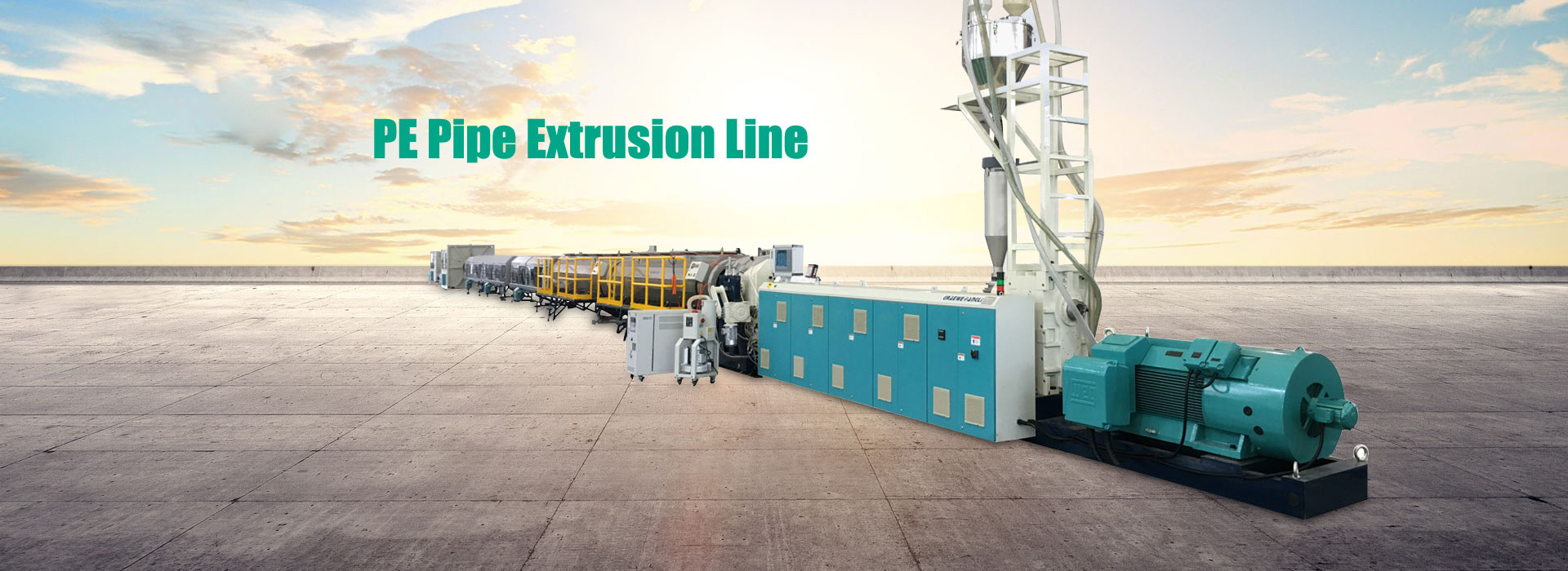 Extrusion Line ng PE Pipe