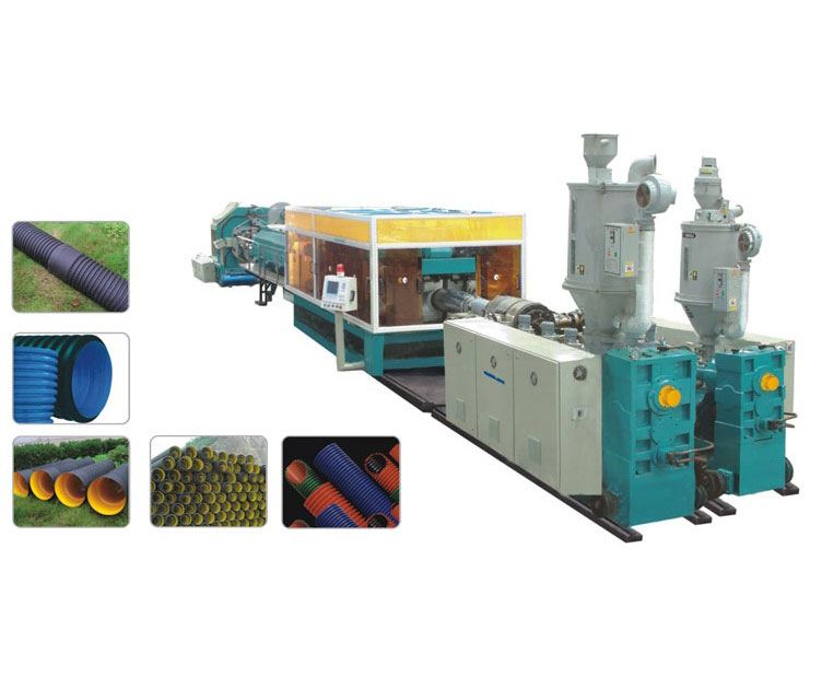 Fancy PEPP Double Wall Corrugated Pipe Extrusion Equipment