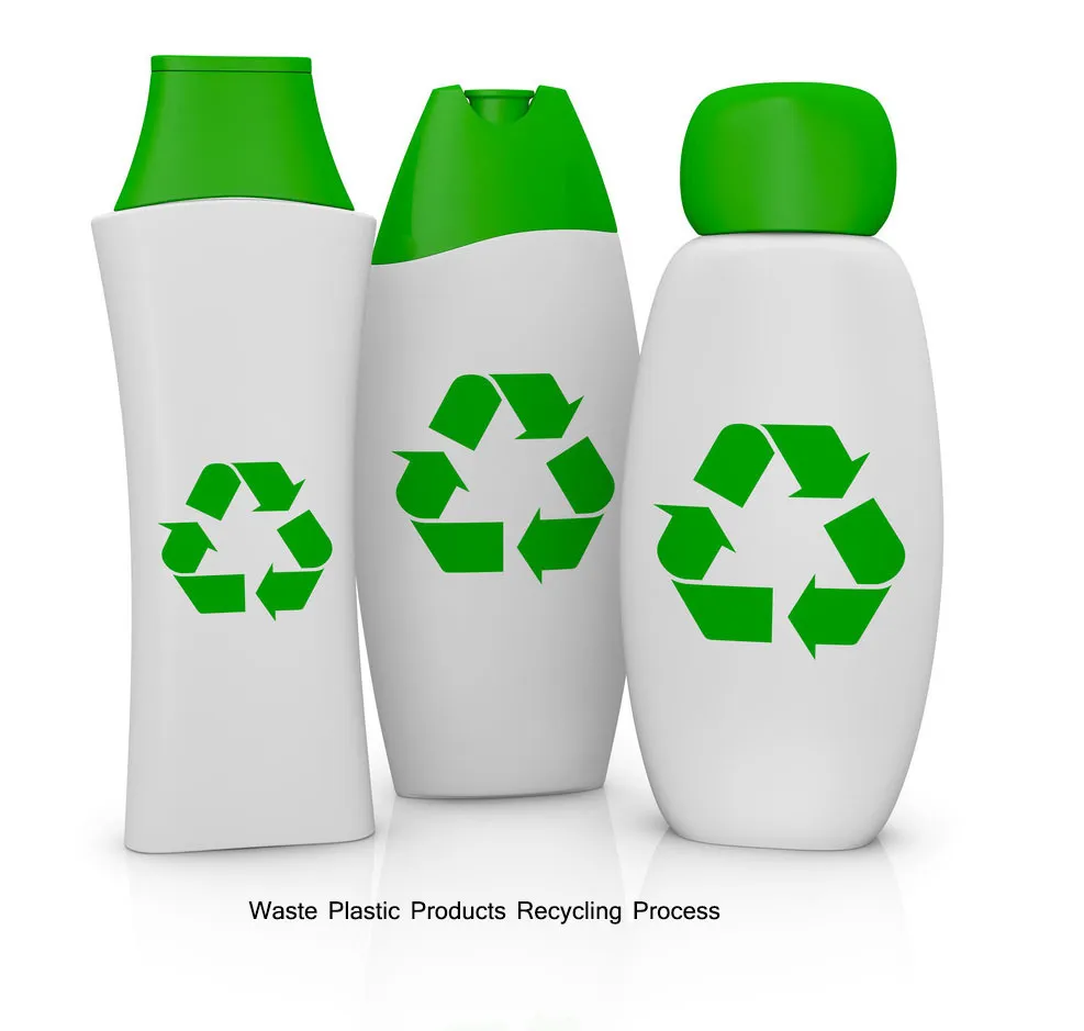 Plastic Recycling, Waste Plastic Products Recycling Process