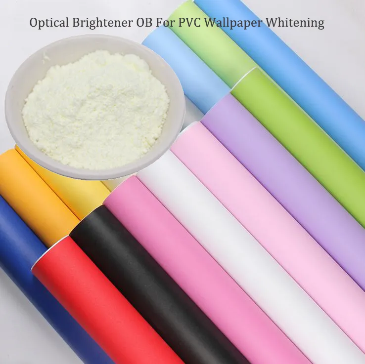 PVC Wallpaper Whitening Using Plastic Additive Optical Brightener OB