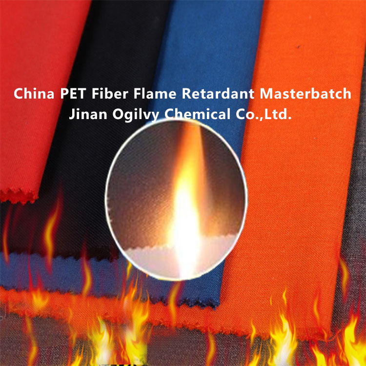 China PET Fiber Flame Retardant Masterbatch - 0