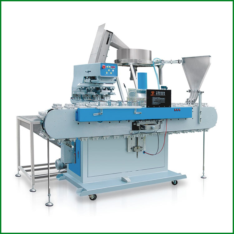 Plastikinių dangtelių spausdinimo mašina