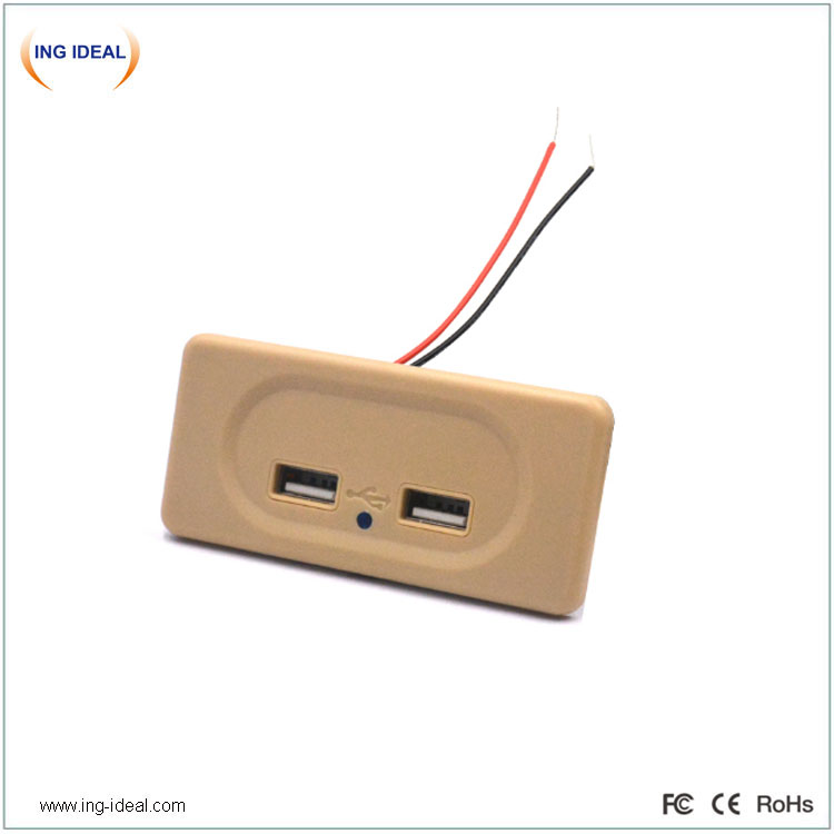 Built-In 4.8A USB Socket Charger For Bus - 0 