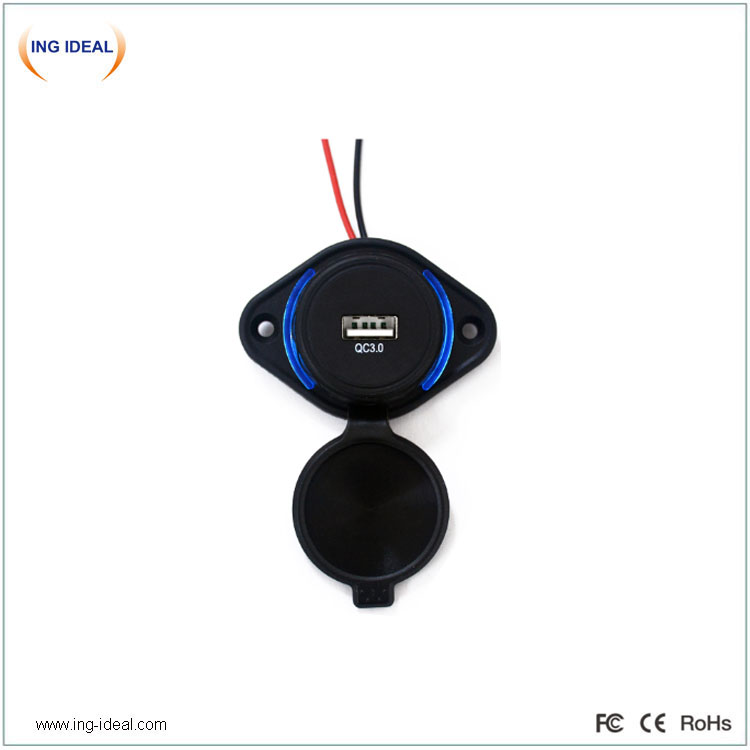 Built-In Car Bus Qc3.0 Car Charger With Easy Install Way