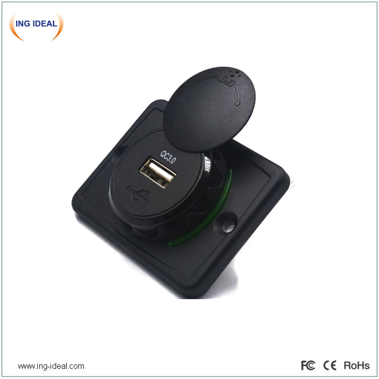 C Qc3.0 Usb Car Charger For Bus - 0