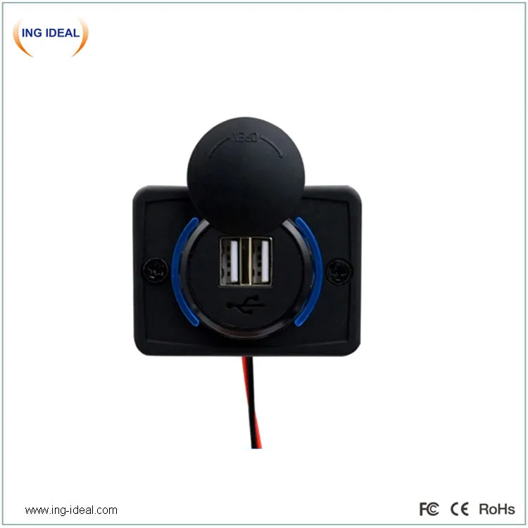 Flat Type Usb Charger Auto Easy Install