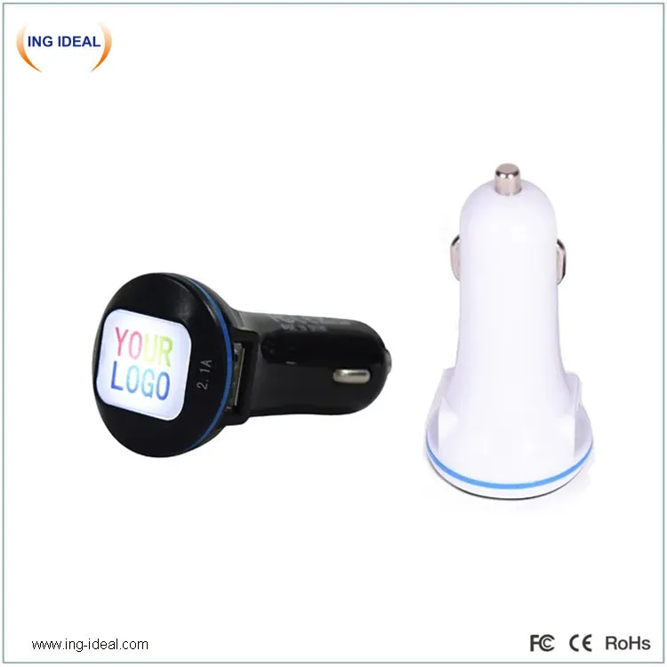 Led Logo Car Phone Chargers For Promotion