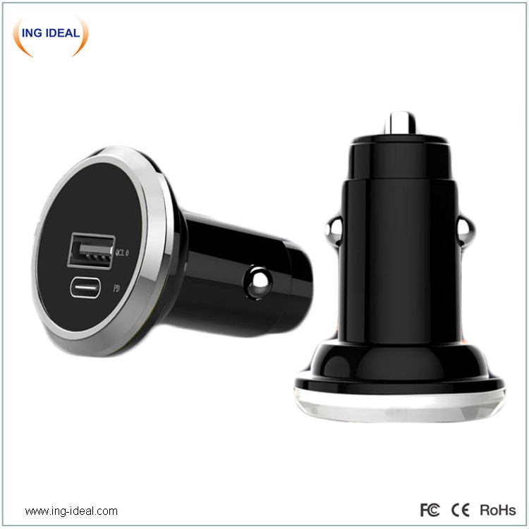 Pd Car Chargers With QC3.0 USB Port - 1 