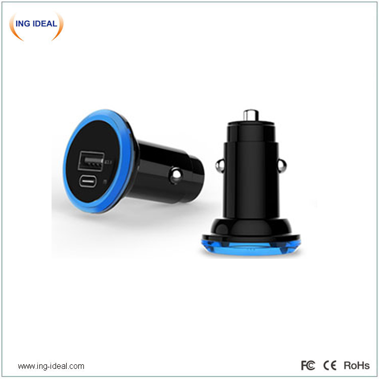 PD QC Car Charger For Fast Charging - 5 
