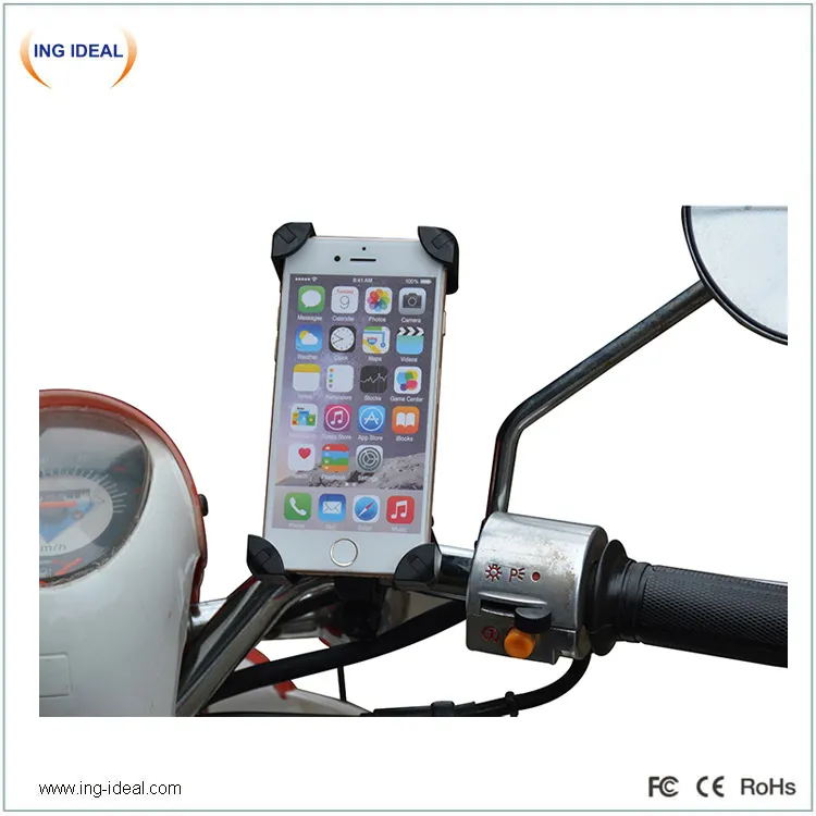 Stable Bike Cell Phone Holder With 4 Legs Protection