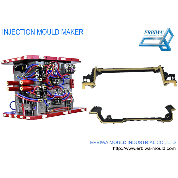 2K Injection Mold With TPU+PA66 Material