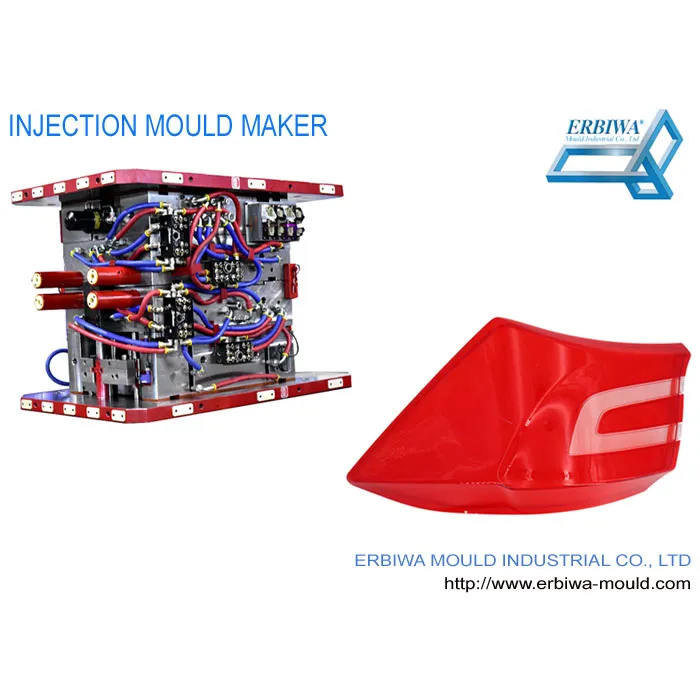 Injection Plastic Auto Parts Mold ແມ່ພິມໂຄມໄຟລົດ