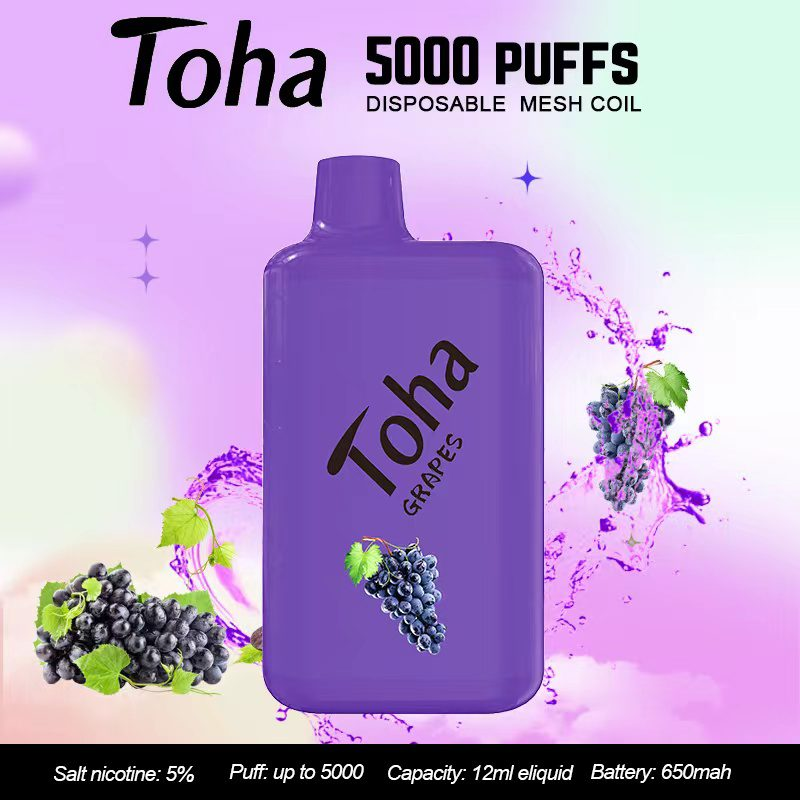 Toha Disposable Vape Pod Ad (V) Puffs - 3