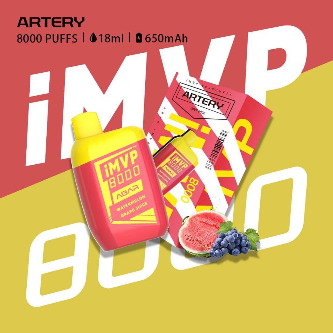 Artery iMVP 8000 Puffs - 2