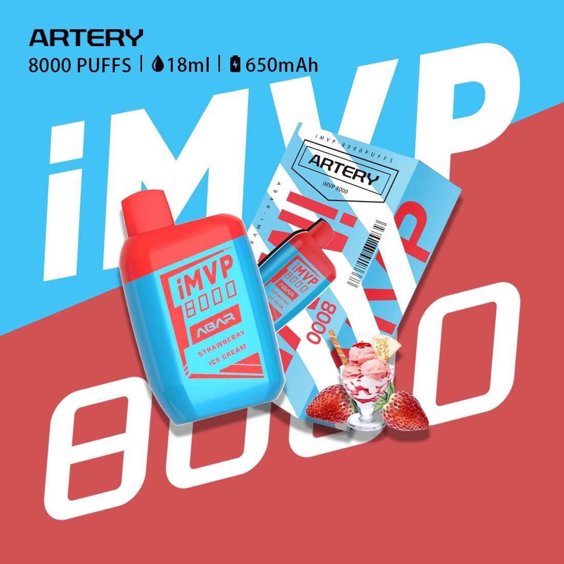 Artery iMVP 8000 Puffs - 6 