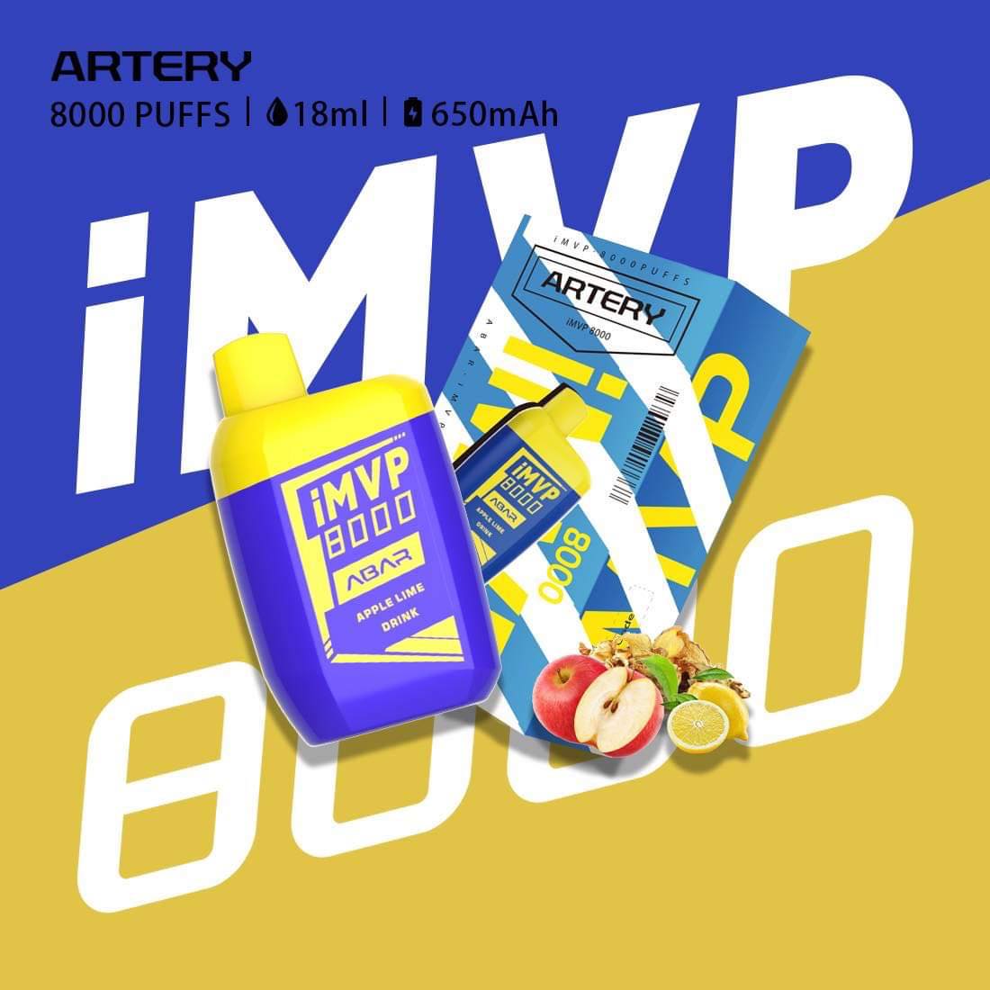 Artery iMVP 8000 Puffs - 7 