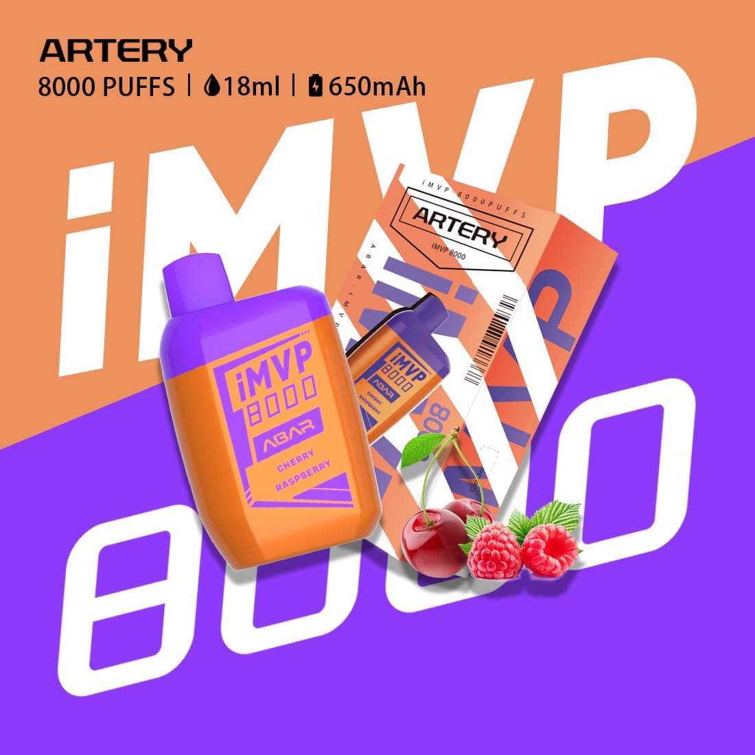 Artery iMVP 8000 Puffs - 9 
