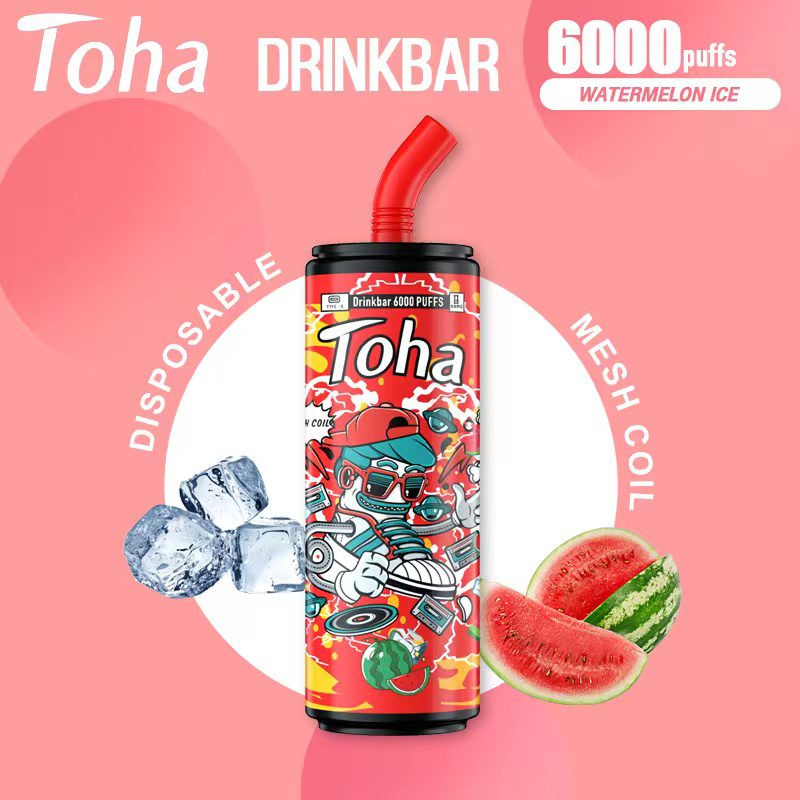 Toha DRINKBAR 6000Puffs disposable vape suppilers ໂຮງງານ Terno ຂາຍສົ່ງໂດຍກົງ - 1